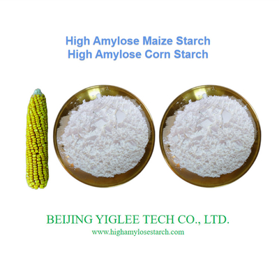 PEKİN YIGLEE TECH Yüksek Amilozlu Mısır Nişastası GMO olmayan Yavaş Hazırlanabilir Nişastası HAMS RS2 Prebiyotik Dirençli Nişastası